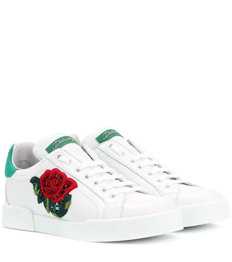 green and white dolce gabbana sneakers|dolce gabbana white sneakers women.